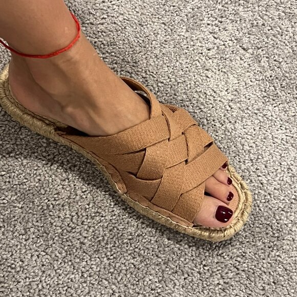 Superga old pink canvas sandals Size 7 US / 38 EU - Picture 2 of 5